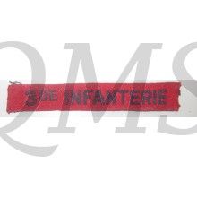 Naamlint 3e Infanterie