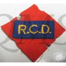 Shoulder patch 1st Canadian Corps Royal Canadian Dragoons