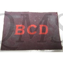 Formation patch 5th Canadian Division British Columbia Dragoons BCD (canvas)