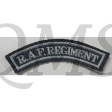 Regimental designation RAF Regiment
