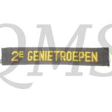 Straatnaam 2e Genietroepen
