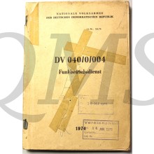 Funkbetriebdienst DV  040/0/004 DDR