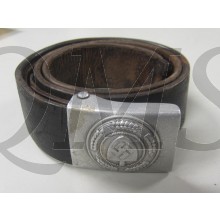 Leibriemen mit Kasten Schloss ReichsArbeits Dienst (Belt and buckle RAD)