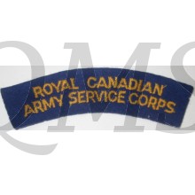 Shoulder title Royal Canadian Army Ordnance Corps RCAOC