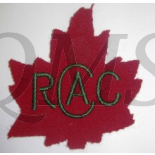 Sleeve badge Royal Canadian Army Cadets WW2