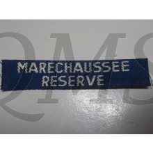 Straatnaam Marechaussee reserve
