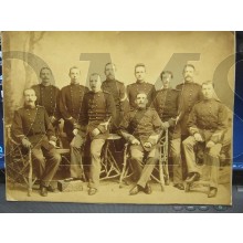 Foto groep ned onderofficieren rond 1900 