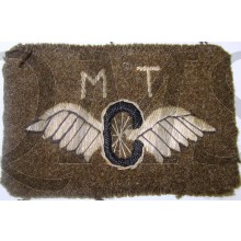 Sleeve patch Qualification trade badge bullion Motor Transport