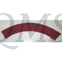 Straatnaam Netherlands Marines