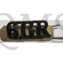 6th Gurkha Rifles Regiment 6GR Shoulder Title