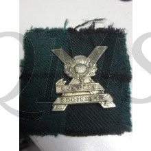 Cap badge  52nd Lowland regiment