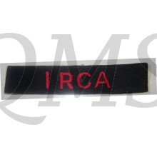 Shoulder title 1 Royal Canadian Artillery 1 RCA
