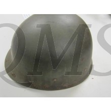 Helm M1 vaste haken en vroeg binnenwerk (M1 Helmet fixed loop 1942 M1 Helmet Liner - Rayon Web - Rectangular Washers)