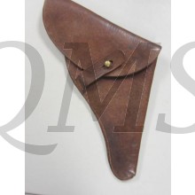 nice brown leather holster, no markings