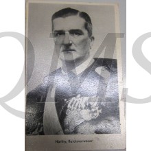 Postkarte Horthy, Reichsverweser 