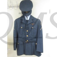 KLU Corporal with visor cap 1950s