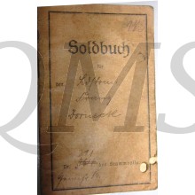 Soldbuch Res. Infanterie Regiment no 6 Erz Bat