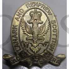 Collar badge Lanark and Renfrew Scottish Regiment 5th Canadian (Armoured) Division