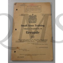 Manual Canada Pamphlet no 13 Vol 1 Grenade