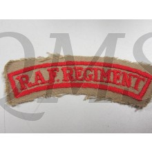 Reg Desig RAF Regiment