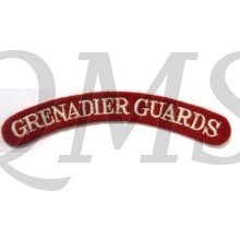 Shoulder title Grenadier Guards