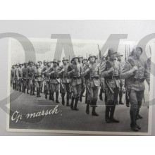 Prentbriefkaart Op marsch