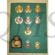 Collection of Dutch post war capbadges