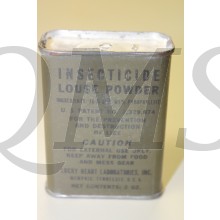 Tin anti louse army issue