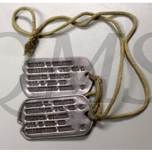 Dogtags , set named T41-42 US Army 