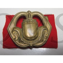 Baret embleem Infanterie met buigpennen 1950