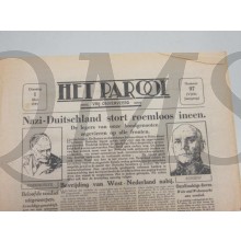 Krant het Parool 1 mei 1945 No 97