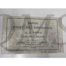 Verband Large Carlisle model WW2 US Army (Dressing first aid Large Carlisle model WW 2 US ARMY)