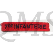 Naamlint 7e Infanterie