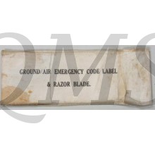 GROUND/AIR EMERGENCY CODE