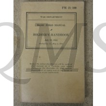Manual FM 21-100 Basic field manual Soldiers Handbook incl C1