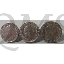 Zilveren broche anti Duits