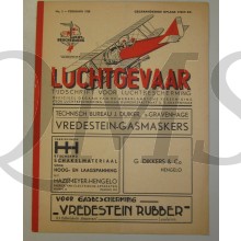 Editie van het tijdschrift Luchtgevaar no 2 febr 1938