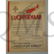 Editie van het tijdschrift Luchtgevaar no 1 jan 1938