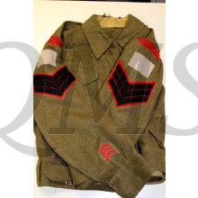 Battle dress blouse The Royal Regina Rifles  7th Infantry Brigade, 3rd Canadian Infantry Division