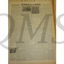 Krant Nieuwsblad van het Noorden dinsdag 4 jan 1944