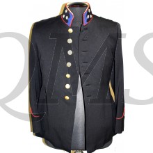 Jas nette tenue 1940, zwart voor een dienstplichtig luitenant School voor Reserve Officieren Artillerie. SROBA of Onber. Art