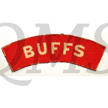 Shoulder flash Buffs (Royal East Kent Regiment) (canvas)