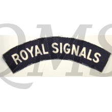 Shoulder flash Royal Signals (canvas)
