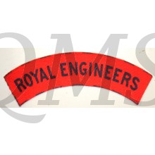 Shoulder flash Royal Engineers (canvas)