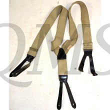 Bretels Ned leger officier 1940 (Trousers suspenders officers Dutch army 1940)