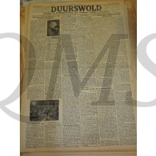 Krant Duurswold zaterdag 19 sept 1943