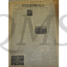 Krant Duurswold zaterdag 13 nov 1943