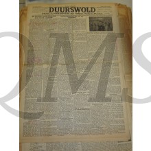 Krant Duurswold zaterdag 9 okt 1943