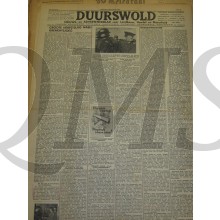 Krant Duurswold zaterdag 6 nov 1943