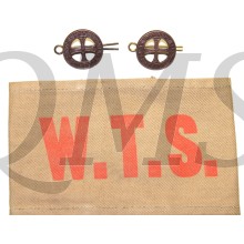 Brassard and collar badges Womens Transport Service (F.A.N.Y)
